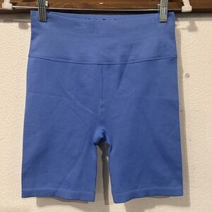 Calvin Klein Blue Tight Athletic Shorts Running Short Tights Women's Med (1334)